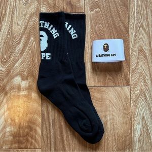Bape College Socks